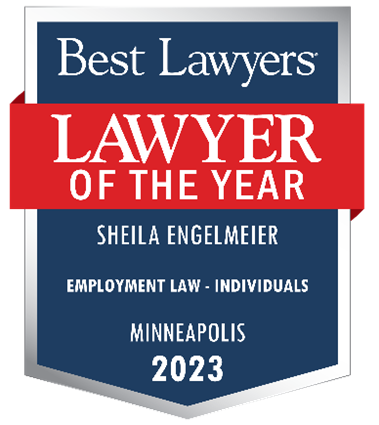 Best Lawyers® | Lawyer of the Year | Sheila Engelmeier | Employment Law - Individuals | Minneapolis | 2023